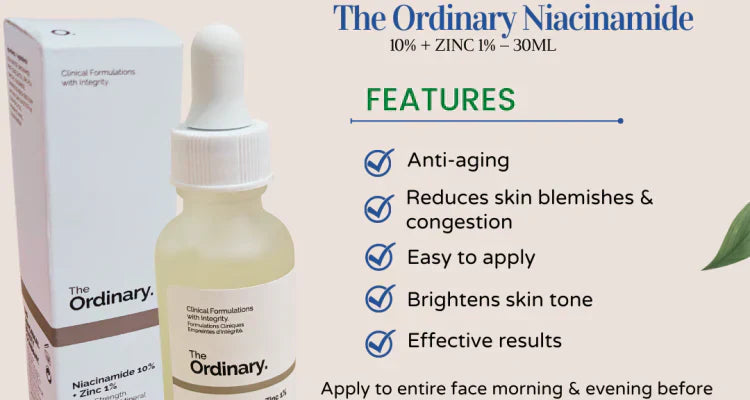 The Ordinary Niacinamide 10% + Zinc 1% 30ml