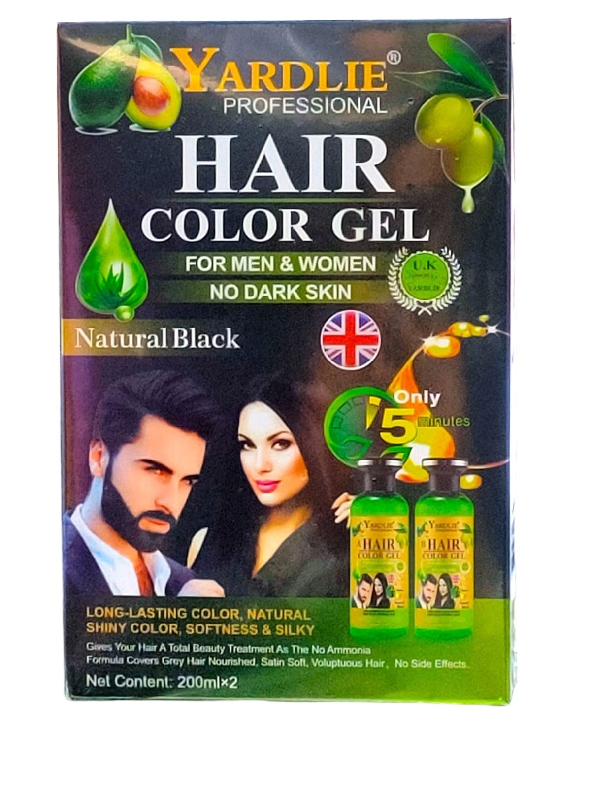 Yardlie Double Bottle Hair Color Gel