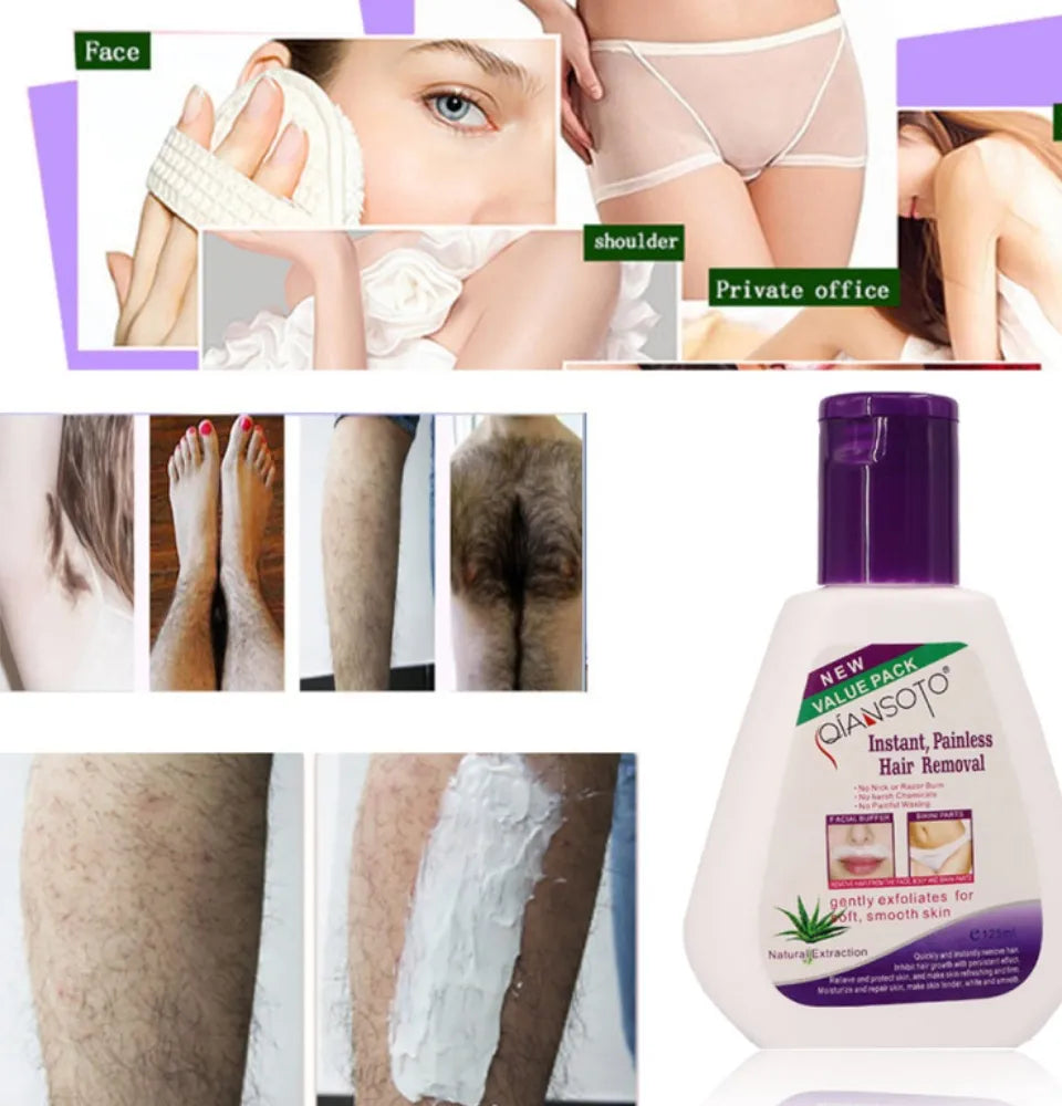 Permanent Hair Removal Cream