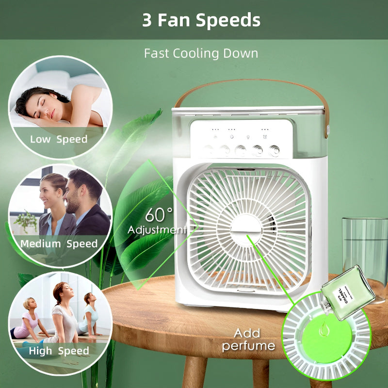 Multi-Functional Portable Air Humidifier Cooling Fan (Large Size)