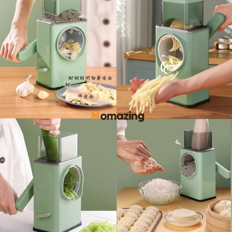 3 in 1 & 5 in 1 Multifunctional Vegetable Slicer Cutter Chopper