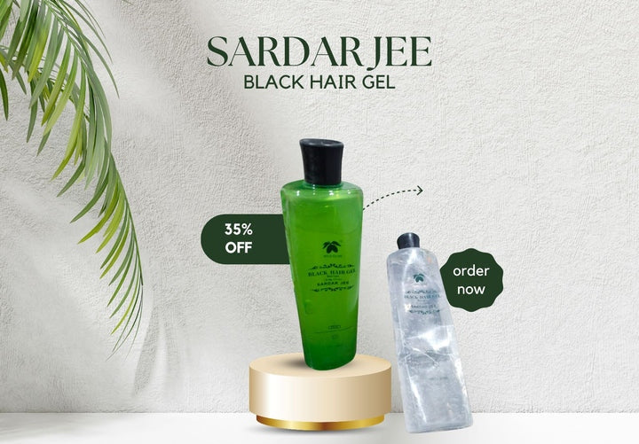 BLACK HAIR GEL ( Sardar Jee ) || 100% Original